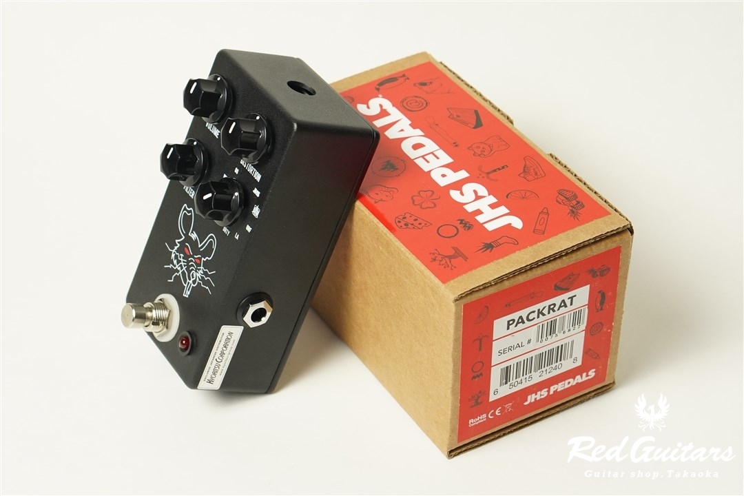 JHS Pedals PACKRAT Red Guitars Online Store
